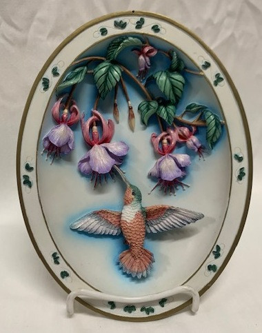 Alans Hummingbird 656A Bradford Exchange Plate
