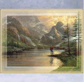 Almost Heaven 641B Bradford Exchange Plate