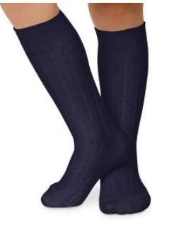 6 7.5 Jefferies Socks Classic Cable Knee High Socks