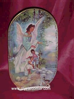 Protected Along The Path 10249A Bradford Exchange Plate