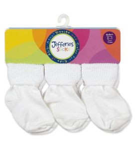 Shoe Size 1 4 White Color Socks Jefferies