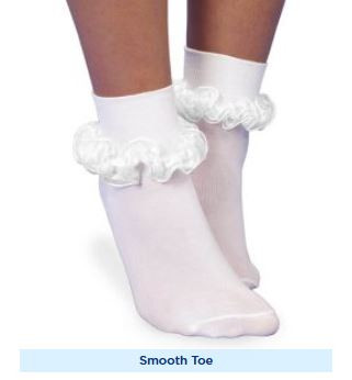 8 9 Size Shoe White And White Lace Socks