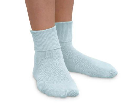 Shoe Size 1 4 Light Blue Color Socks Jefferies