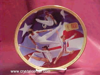 Gymnastics 440A Bradford Exchange Plate