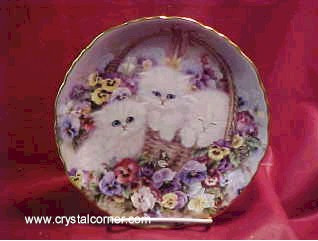 Basket Of Love 14726A Bradford Exchange Plate