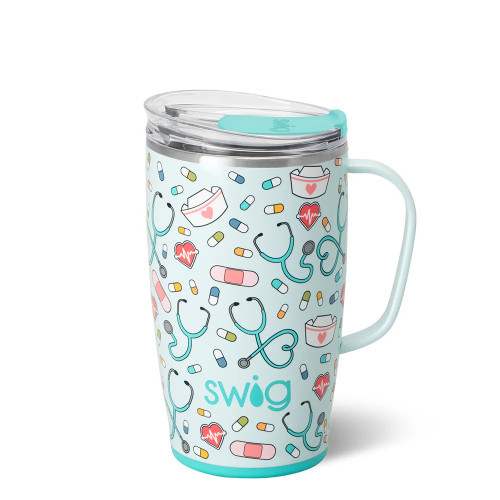 Scrub Life Travel Mug 18 Oz Swig Nurse Gifts