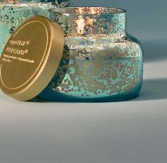Volcano Aqua Opaline Sig Candle 8Oz Capri Blue
