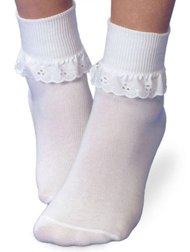 Shoe size 6-11 White Sock