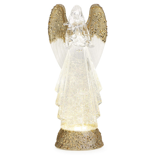 12"H Lighted Swirl Angels