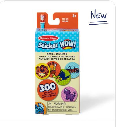 Sticker WOW Refill Stickers Ti