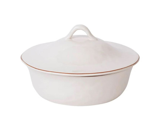 Cantaria White Covered Vegetable