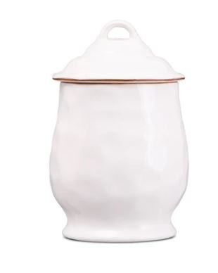 Cantaria White Medium Canister