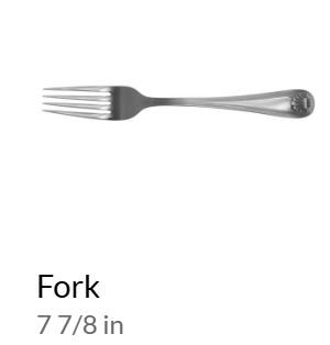 Gorham Shell Dinner Fork