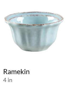 Impressions Robin Egg Blue Ramkin - Casafina