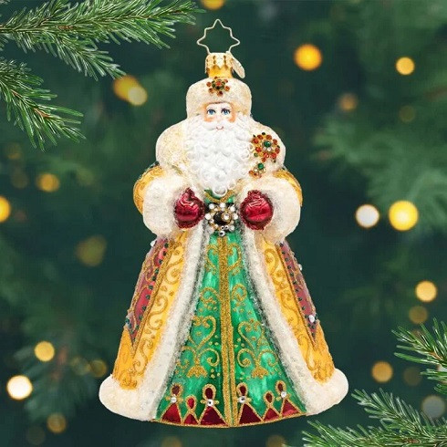 Crown of Christmas European Glass Ornaments Christopher Radko