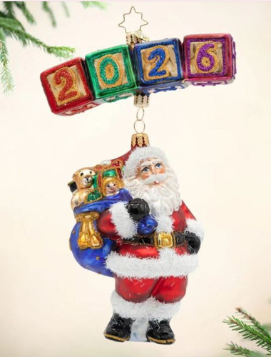 2026 Season of Smiles - European Glass Ornaments - Christopher Radko