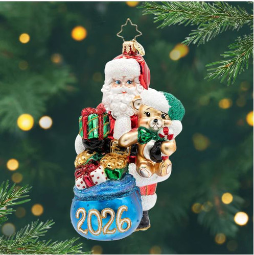 St. Nicks 2026 Treasures European Glass Ornaments Christopher Radko