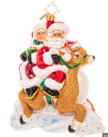 A Reindeer Built For Two - Christopher Radko Ornament - Christopher Radko