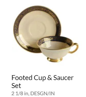 Barclay Cup and Saucer