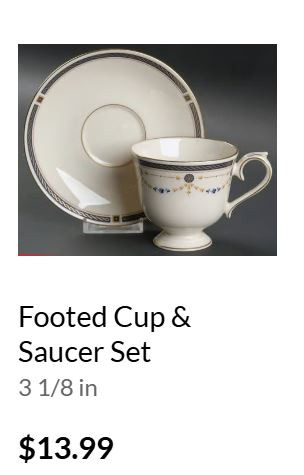Eaton Knoll Cup and Saucer