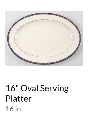 Hamilton Large Oval Platter