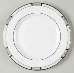 High Society Round Salad Plate
