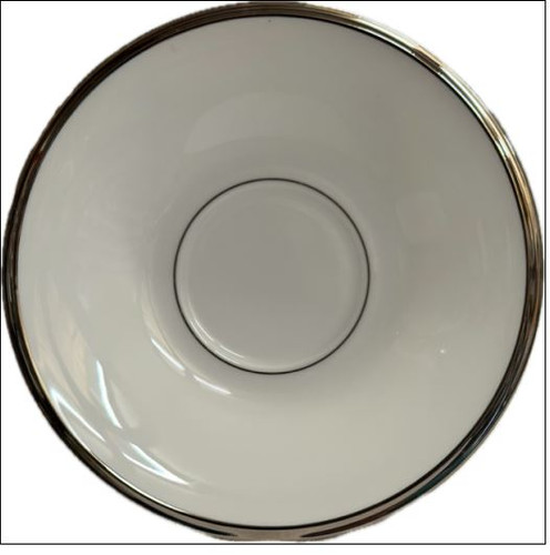 Solitaire White Saucer Only
