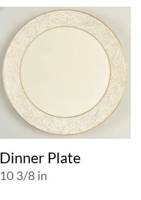 Transition Dinner Plate