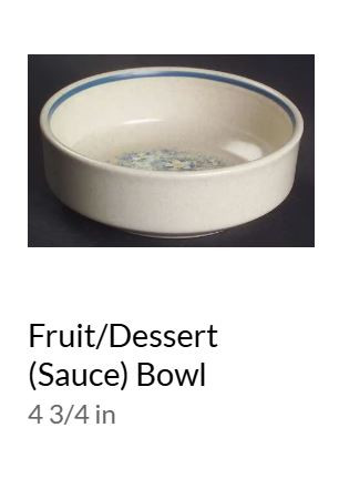 Dewdrops Fruit or Sauce Bowl