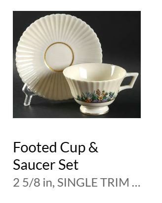 Rutledge Cup and Saucer