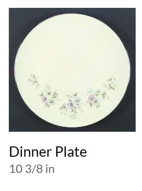 Maywood Floral Dinner Plate