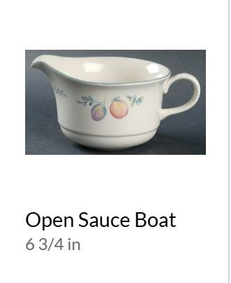Country Cottage Orchard Creamer