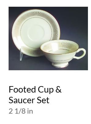 Flourish Cup and Saucer