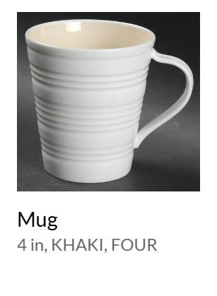 Tin Can Alley Khaki 4 Circles Mug