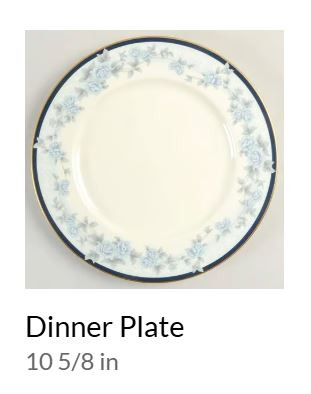 Bellefonte Dinner Plate