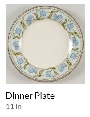 Country Plantation Dinner Plate