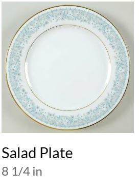 Iona Round Salad Plate