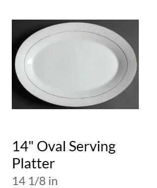 Kendal Medium Oval Platter