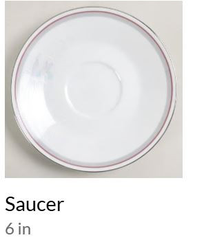 Malverne Saucer Only