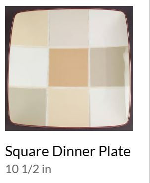 Mocha Java Square Accent Plate