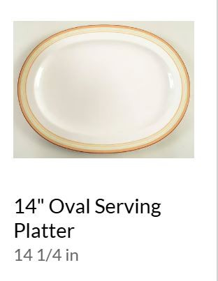 Mocha Java Medium Oval Platter