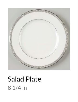 Pearl Odyssey Round Salad Plate