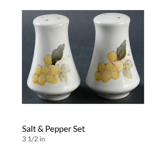 Plenty Salt and Pepper Shaker