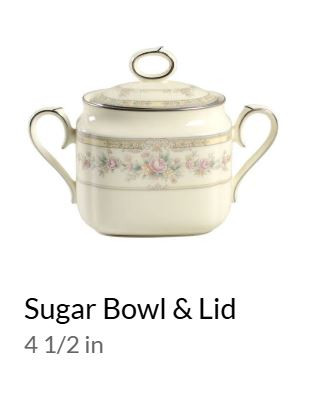 Shenandoah Sugar and Lid