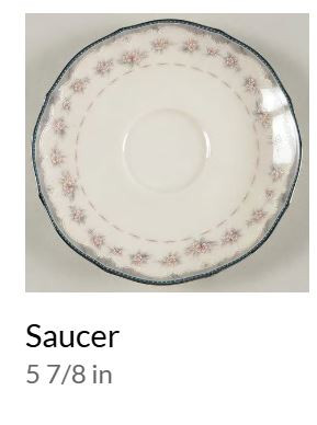 Traviata Saucer Only