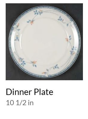 Eastfair Dinner Plate