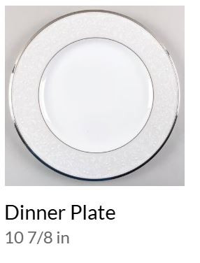 Silver Palace Dinner Plate