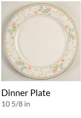 Finale Dinner Plate