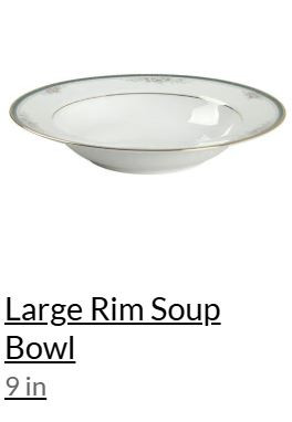 Landon Rim Soup or Pasta Bowl
