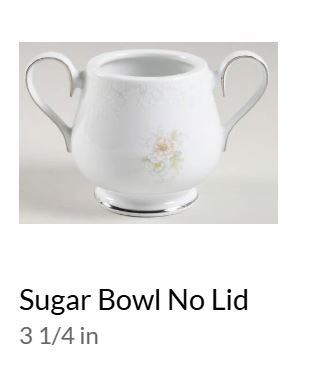 Anticipation Sugar Bowl Bottom